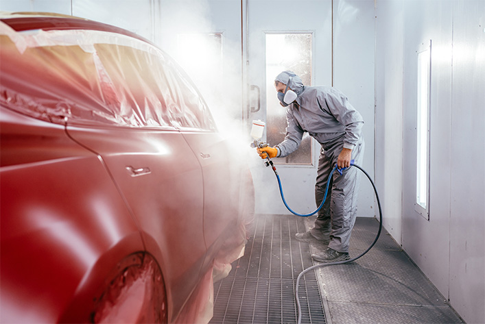 Atelier de carrosserie et peinture près de Saint-Saëns
